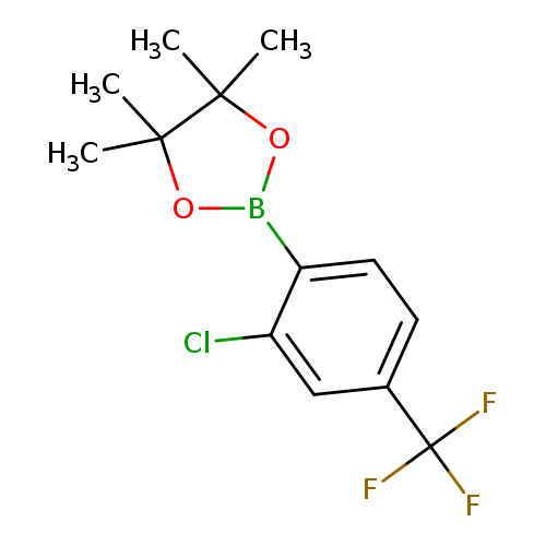 2-(2-Chloro-4-(trifluoromethyl)phenyl)-4,4,5,5-tetramethyl-1,3,2-dioxaborolane