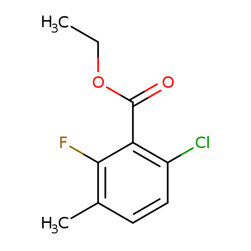 6-Chloro-2-fluoro-3-methyl-benzoic acid ethyl ester