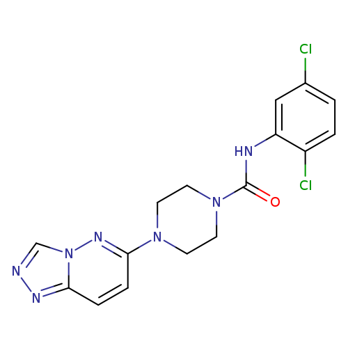 N-(2,5-dichlorophenyl)-4-{[1,2,4]triazolo[4,3-b]pyridazin-6-yl}piperazine-1-carboxamide