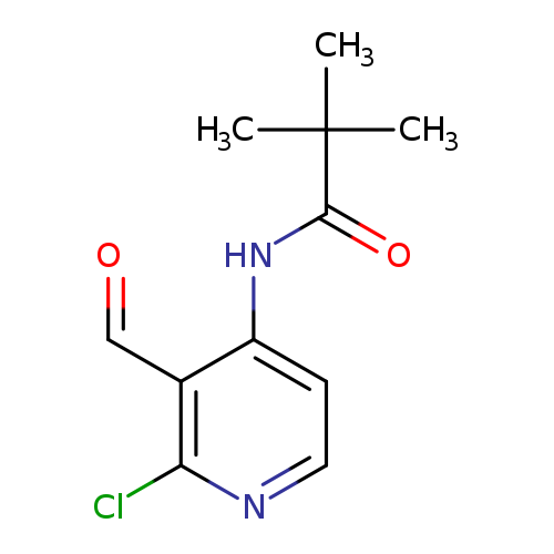 N-(2-Chloro-3-formylpyridin-4-yl)pivalamide