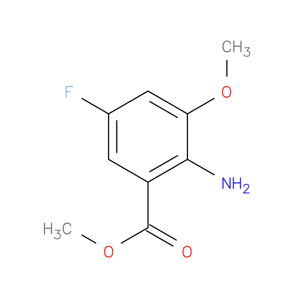 Methyl 2-Amino-5-Fluoro-3-Methoxybenzoate
