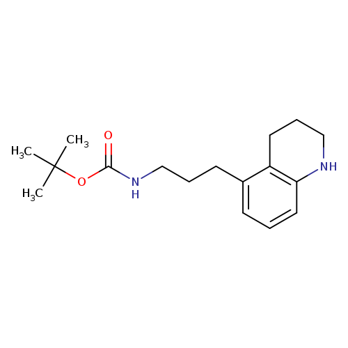 tert-butyl N-[3-(1,2,3,4-tetrahydroquinolin-5-yl)propyl]carbamate