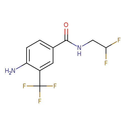 4-Amino-N-(2,2-difluoroethyl)-3-(trifluoromethyl)benzamide