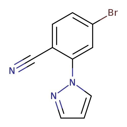 4-Bromo-2-(1h-pyrazol-1-yl)benzonitrile