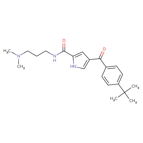 4-(4-tert-butylbenzoyl)-N-[3-(dimethylamino)propyl]-1H-pyrrole-2-carboxamide