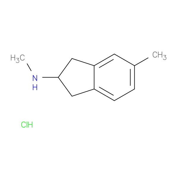 N,5-dimethyl-2,3-dihydro-1H-inden-2-amine hydrochloride