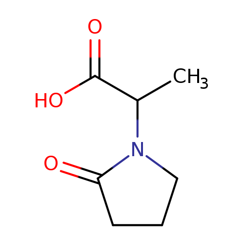 2-(2-Oxopyrrolidin-1-yl)propanoic acid