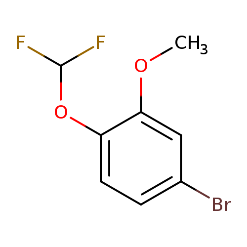 4-Bromo-1-(difluoromethoxy)-2-methoxybenzene