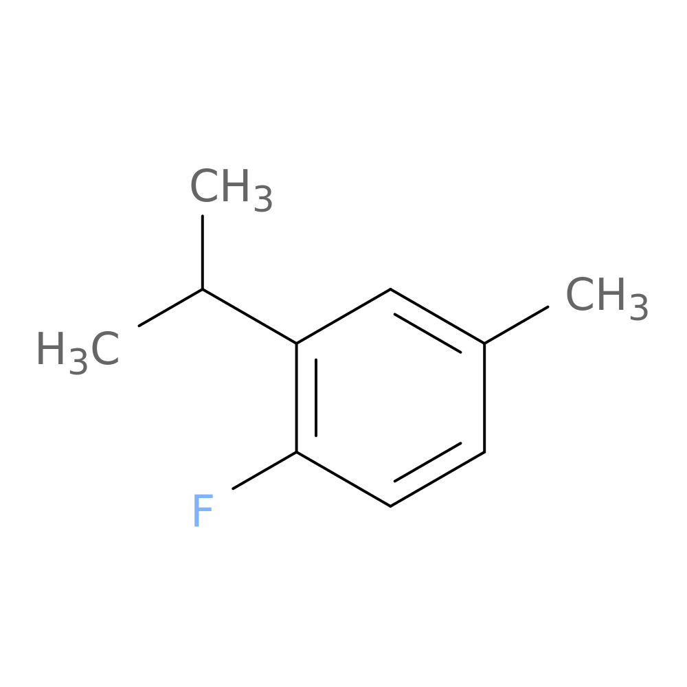 1-FLUORO-4-METHYL-2-(PROPAN-2-YL)BENZENE
