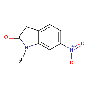 2H-Indol-2-one, 1,3-dihydro-1-methyl-6-nitro-