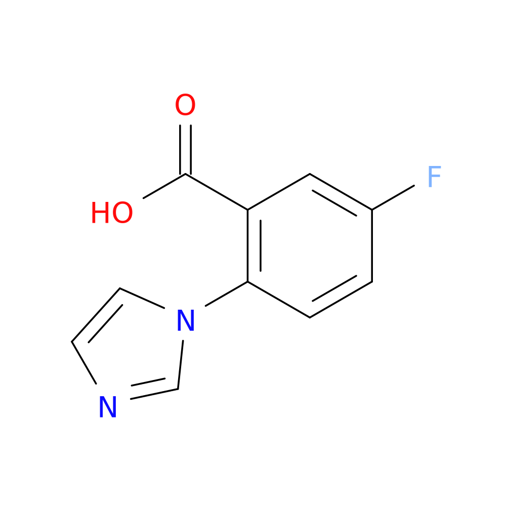 5-fluoro-2-(1H-imidazol-1-yl)benzoic acid