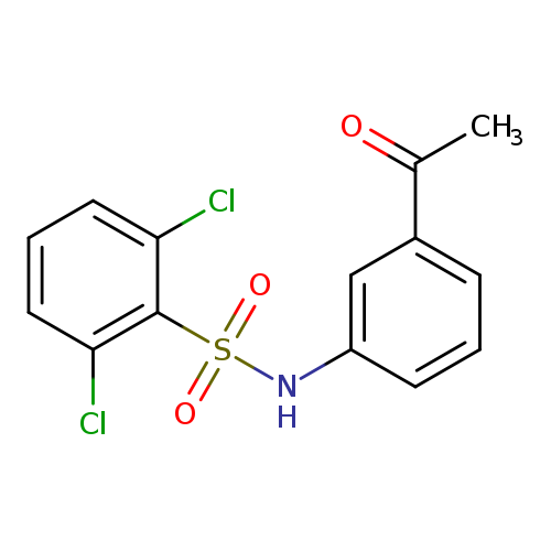N-(3-acetylphenyl)-2,6-dichlorobenzenesulfonamide