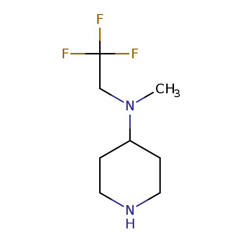 N-methyl-N-(2,2,2-trifluoroethyl)piperidin-4-amine