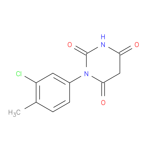 1-(3-Chloro-4-methylphenyl)pyrimidine-2,4,6(1h,3h,5h)-trione