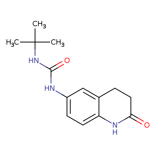 3-tert-butyl-1-(2-oxo-1,2,3,4-tetrahydroquinolin-6-yl)urea