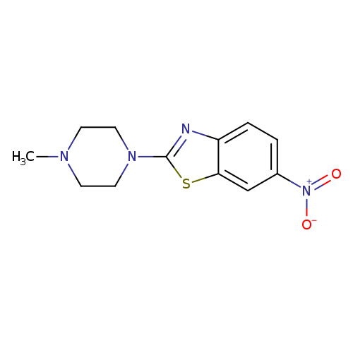 2-(4-methylpiperazin-1-yl)-6-nitro-1,3-benzothiazole