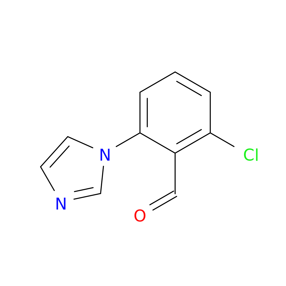 2-Chloro-6-(1h-imidazol-1-yl)benzaldehyde
