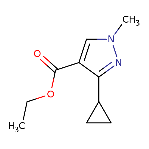 Ethyl 3-cyclopropyl-1-methyl-1H-pyrazole-4-carboxylate