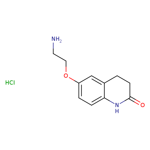 6-(2-aminoethoxy)-1,2,3,4-tetrahydroquinolin-2-one hydrochloride