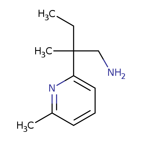 2-methyl-2-(6-methylpyridin-2-yl)butan-1-amine