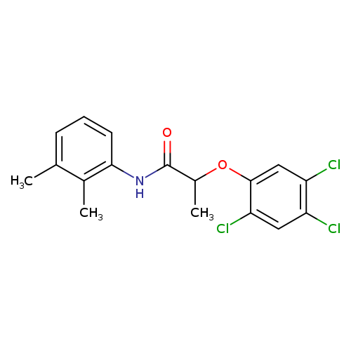 N-(2,3-dimethylphenyl)-2-(2,4,5-trichlorophenoxy)propanamide