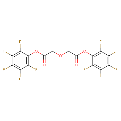 Acetic acid, 2,2'-oxybis-, bis(pentafluorophenyl) ester (9CI)