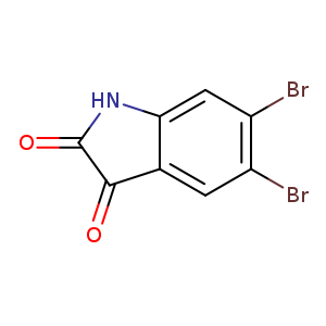 1H-Indole-2,3-dione, 5,6-dibromo-