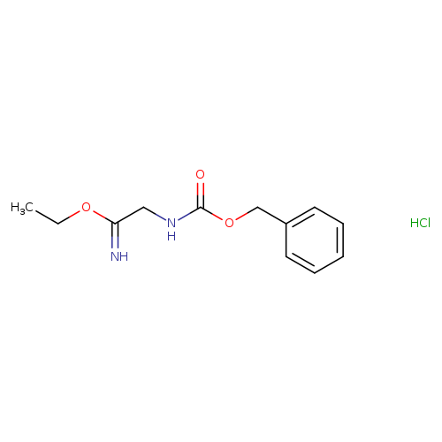 Ethyl 2-(((benzyloxy)carbonyl)amino)acetimidate hydrochloride