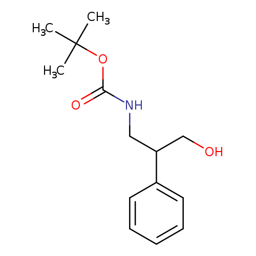 Carbamic acid, N-(3-hydroxy-2-phenylpropyl)-, 1,1-dimethylethyl ester