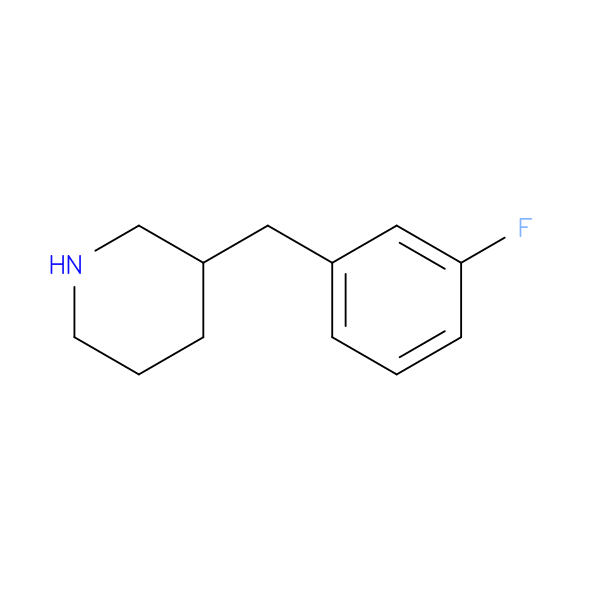 3-(3-Fluorobenzyl)piperidine