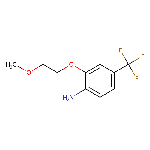 2-(2-Methoxyethoxy)-4-(trifluoromethyl)aniline