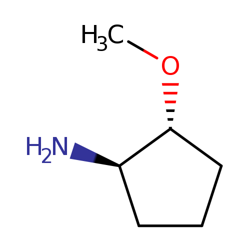 2-methoxycyclopentan-1-amine, trans