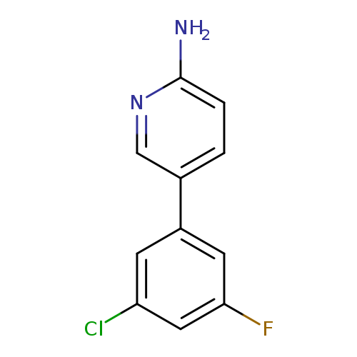 5-(3-Chloro-5-fluorophenyl)pyridin-2-amine