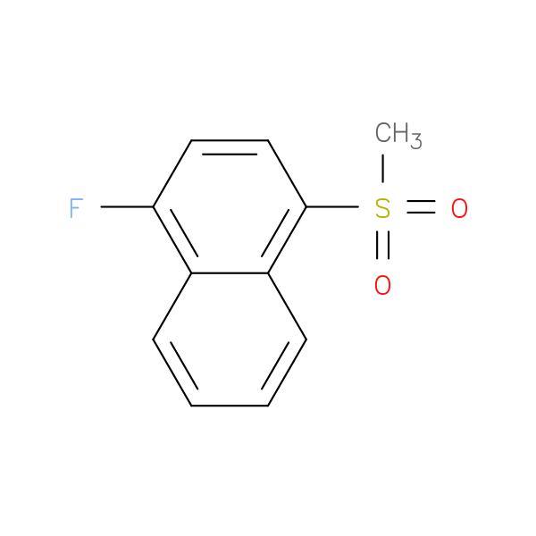 4-Fluoronaphthyl methyl sulfone