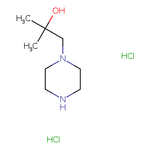 2-methyl-1-(piperazin-1-yl)propan-2-ol dihydrochloride