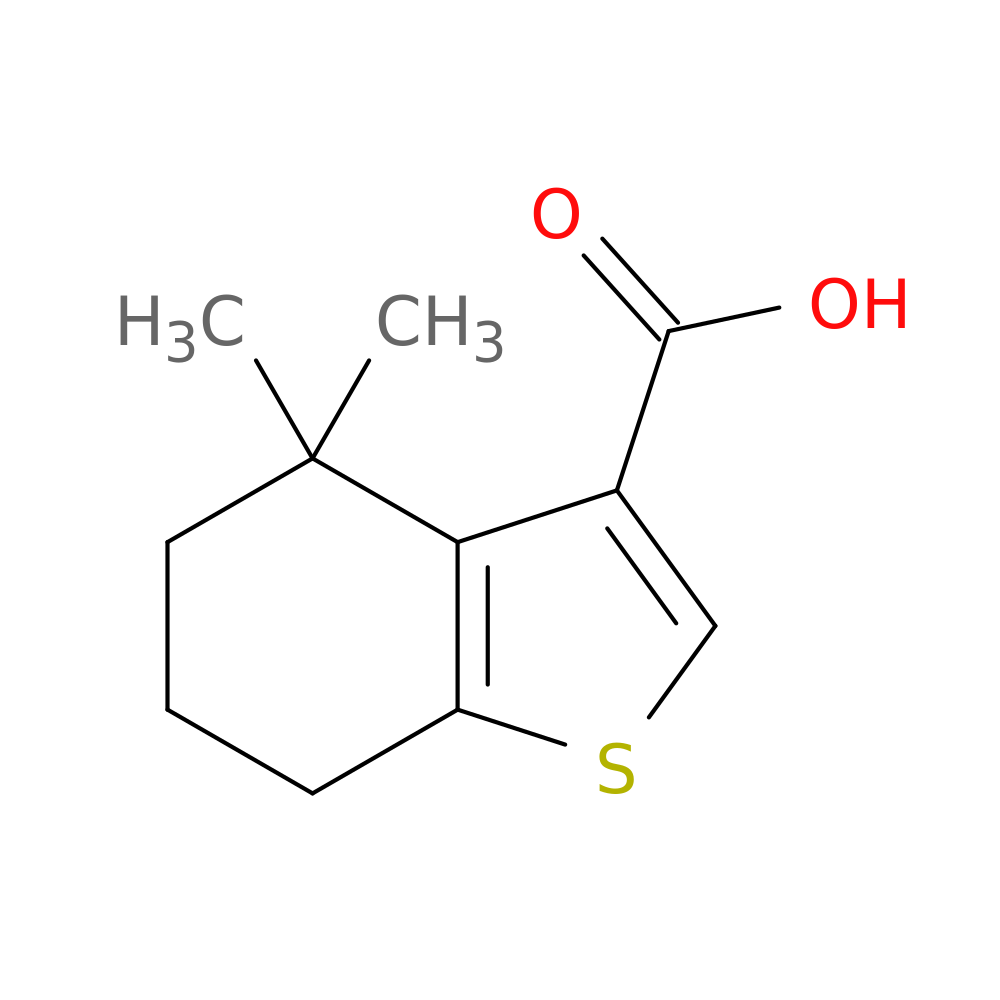 4,4-dimethyl-4,5,6,7-tetrahydro-1-benzothiophene-3-carboxylic acid