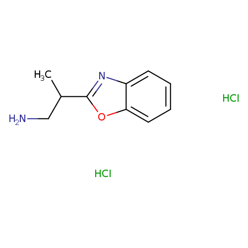 2-(1,3-benzoxazol-2-yl)propan-1-amine dihydrochloride
