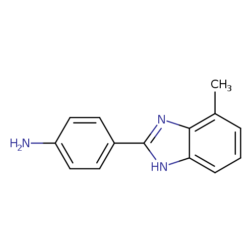 4-(4-Methyl-1H-benzo[d]imidazol-2-yl)aniline
