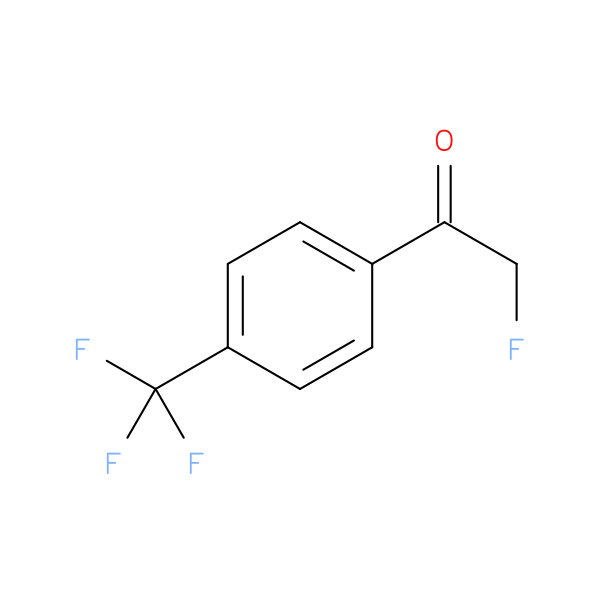 2-fluoro-1-[4-(trifluoromethyl)phenyl]ethan-1-one