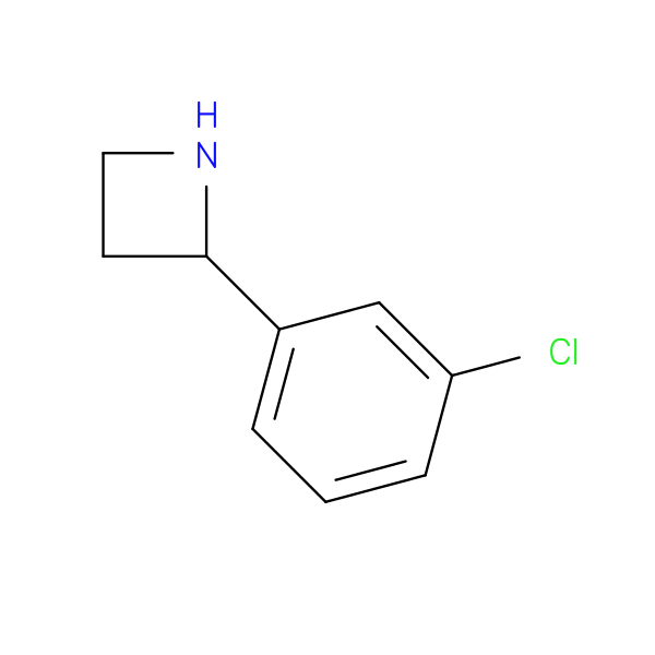 2-(3-chlorophenyl)azetidine