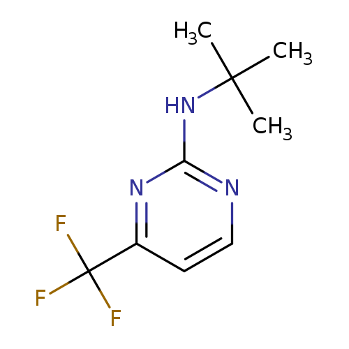 N-tert-butyl-4-(trifluoromethyl)pyrimidin-2-amine