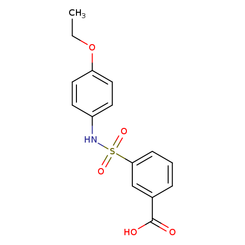 3-[(4-ethoxyphenyl)sulfamoyl]benzoic acid