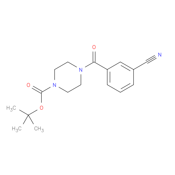3-(4-BOC-Piperazinocarbonyl)benzonitrile