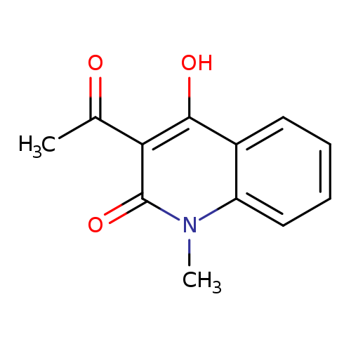 3-acetyl-4-hydroxy-1-methyl-1,2-dihydroquinolin-2-one