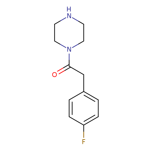 2-(4-fluorophenyl)-1-(piperazin-1-yl)ethan-1-one