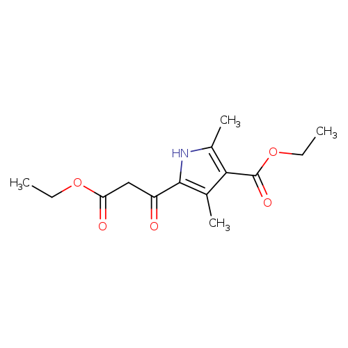 Ethyl 5-(3-ethoxy-3-oxopropanoyl)-2,4-dimethyl-1H-pyrrole-3-carboxylate