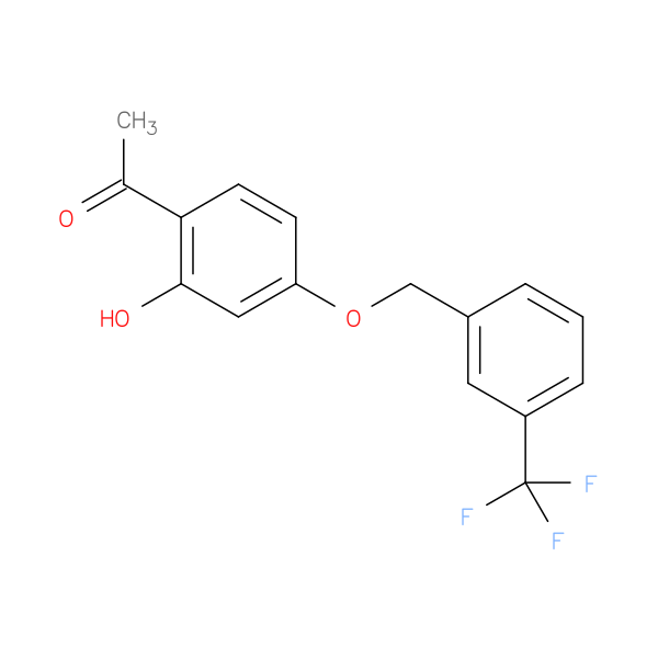 1-(2-hydroxy-4-{[3-(trifluoromethyl)phenyl]methoxy}phenyl)ethan-1-one