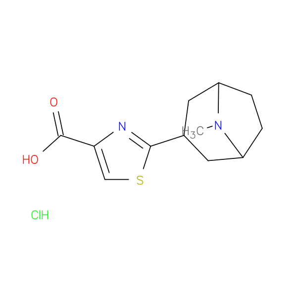 2-{8-methyl-8-azabicyclo[3.2.1]octan-3-yl}-1,3-thiazole-4-carboxylic acid hydrochloride