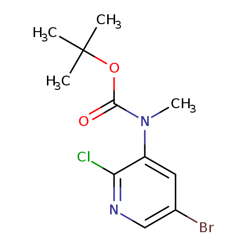 tert-Butyl N-(5-bromo-2-chloropyridin-3-yl)-N-methylcarbamate