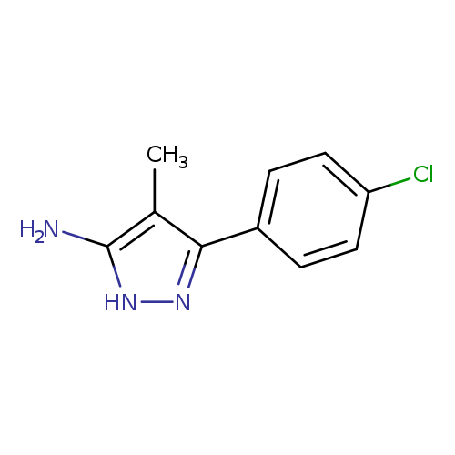 3-(4-Chlorophenyl)-4-methyl-1H-pyrazol-5-amine